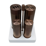 4'lü Simetrik Baharatlık(PVD Bakır)